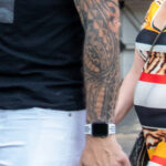 Маори узоры в тату рукаве на левой руке парня – Фото Уличная тату (street tattoo) № 13 – 27.06.2021 2