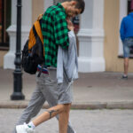 Тату с силуэтом баскетболиста в прыжке на ноге парня – Фото Уличная тату (street tattoo) № 13 – 27.06.2021 5