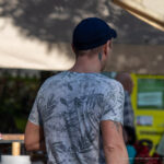 Тату трайбл узор на шее за правым ухом парня – Фото Уличная тату (street tattoo) № 13 – 27.06.2021 1