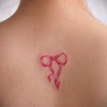 Фото тату Розовая ленточка 20.06.2021 №052 - tattoo pink ribbon - tatufoto.com