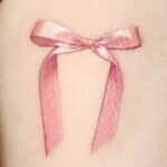 Фото тату Розовая ленточка 20.06.2021 №115 - tattoo pink ribbon - tatufoto.com