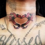Фото тату Розовая ленточка 20.06.2021 №123 - tattoo pink ribbon - tatufoto.com