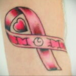 Фото тату Розовая ленточка 20.06.2021 №169 - tattoo pink ribbon - tatufoto.com