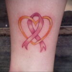 Фото тату Розовая ленточка 20.06.2021 №181 - tattoo pink ribbon - tatufoto.com