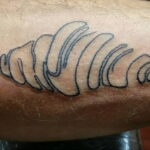 Фото татуировки круассан 05.06.2021 №024 - croissant tattoo - tatufoto.com