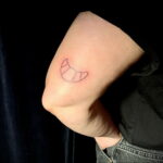 Фото татуировки круассан 05.06.2021 №032 - croissant tattoo - tatufoto.com