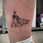 Фото татуировки круассан 05.06.2021 №056 - croissant tattoo - tatufoto.com
