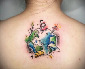 Фото татуировки круассан 05.06.2021 №099 - croissant tattoo - tatufoto.com