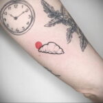 Фото татуировки круассан 05.06.2021 №123 - croissant tattoo - tatufoto.com