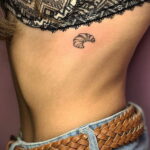 Фото татуировки круассан 05.06.2021 №154 - croissant tattoo - tatufoto.com