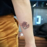 Фото татуировки круассан 05.06.2021 №155 - croissant tattoo - tatufoto.com