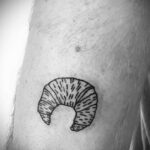 Фото татуировки круассан 05.06.2021 №158 - croissant tattoo - tatufoto.com