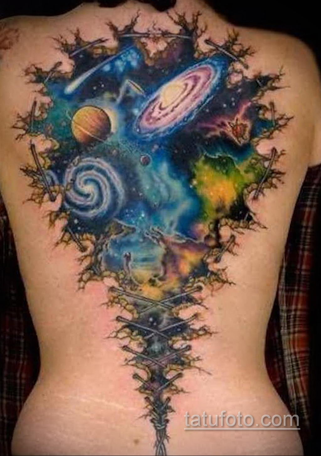 Фото тату про космос 20.07.2021 № 169 - space tattoo - tatufoto.com. 