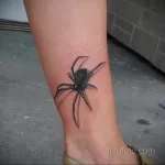 Фото маленькой тату с пауком 25.07.2021 №019 - small spider tattoo - tatufoto.com