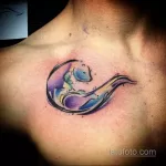Фото рисунка тату Выдра 24.07.2021 №026 - otter tattoo - tatufoto.com