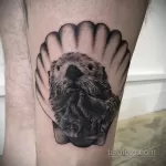 Фото рисунка тату Выдра 24.07.2021 №053 - otter tattoo - tatufoto.com