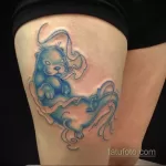 Фото рисунка тату Выдра 24.07.2021 №067 - otter tattoo - tatufoto.com