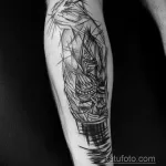 Фото рисунка тату Выдра 24.07.2021 №110 - otter tattoo - tatufoto.com
