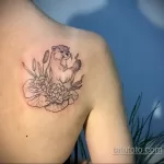 Фото рисунка тату Выдра 24.07.2021 №115 - otter tattoo - tatufoto.com