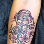 Фото рисунка тату Выдра 24.07.2021 №121 - otter tattoo - tatufoto.com