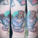 Фото рисунка тату Выдра 24.07.2021 №136 - otter tattoo - tatufoto.com