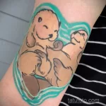 Фото рисунка тату Выдра 24.07.2021 №138 - otter tattoo - tatufoto.com