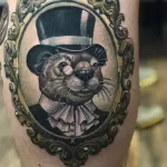 Фото рисунка тату Выдра 24.07.2021 №164 - otter tattoo - tatufoto.com