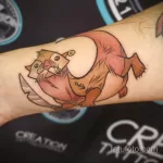 Фото рисунка тату Выдра 24.07.2021 №172 - otter tattoo - tatufoto.com