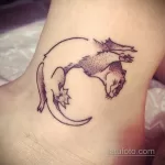 Фото рисунка тату Выдра 24.07.2021 №203 - otter tattoo - tatufoto.com
