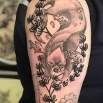 Фото рисунка тату Выдра 24.07.2021 №211 - otter tattoo - tatufoto.com