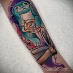 Фото рисунка тату Выдра 24.07.2021 №220 - otter tattoo - tatufoto.com