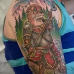 Фото рисунка тату Выдра 24.07.2021 №332 - otter tattoo - tatufoto.com