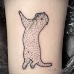 Фото рисунка тату Выдра 24.07.2021 №379 - otter tattoo - tatufoto.com