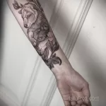 Фото рисунка тату Выдра 24.07.2021 №385 - otter tattoo - tatufoto.com
