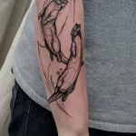 Фото рисунка тату Выдра 24.07.2021 №422 - otter tattoo - tatufoto.com