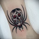 Фото рисунка тату ПАУК 25.07.2021 №117 - spider tattoo - tatufoto.com