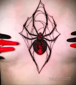 Фото рисунка тату ПАУК 25.07.2021 №120 - spider tattoo - tatufoto.com