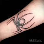Фото рисунка тату ПАУК 25.07.2021 №121 - spider tattoo - tatufoto.com