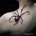 Фото рисунка тату ПАУК 25.07.2021 №182 - spider tattoo - tatufoto.com