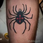 Фото рисунка тату ПАУК 25.07.2021 №240 - spider tattoo - tatufoto.com
