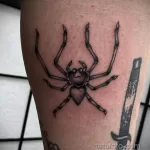 Фото рисунка тату ПАУК 25.07.2021 №277 - spider tattoo - tatufoto.com