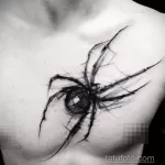 Фото рисунка тату ПАУК 25.07.2021 №313 - spider tattoo - tatufoto.com