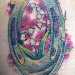 Фото рисунока тату с подковой 22.07.2021 №010 - drawing tattoo horseshoe - tatufoto.com