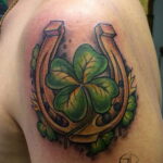 Фото рисунока тату с подковой 22.07.2021 №024 - drawing tattoo horseshoe - tatufoto.com