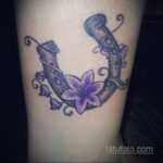 Фото рисунока тату с подковой 22.07.2021 №039 - drawing tattoo horseshoe - tatufoto.com