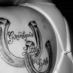 Фото рисунока тату с подковой 22.07.2021 №055 - drawing tattoo horseshoe - tatufoto.com