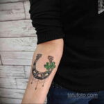 Фото рисунока тату с подковой 22.07.2021 №076 - drawing tattoo horseshoe - tatufoto.com