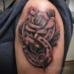 Фото рисунока тату с подковой 22.07.2021 №132 - drawing tattoo horseshoe - tatufoto.com