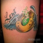 Фото рисунока тату с подковой 22.07.2021 №138 - drawing tattoo horseshoe - tatufoto.com
