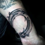 Фото рисунока тату с подковой 22.07.2021 №140 - drawing tattoo horseshoe - tatufoto.com